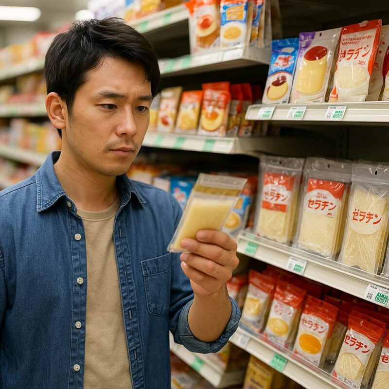 ゼラチンはスーパーのどこで買える?売り場の場所と見つからないときの探し方をやさしく解説