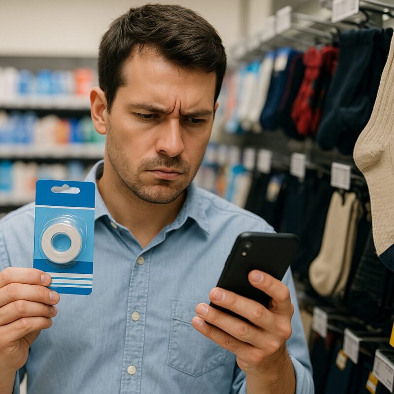 ソックタッチは薬局のどこで買える？売り場の探し方と見つからないときの対処法