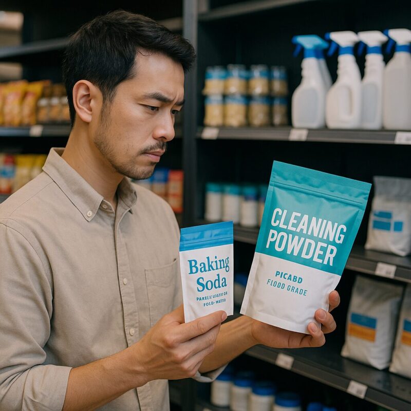 重曹はスーパーのどこで売ってる?見つかる売り場と選び方をやさしく解説