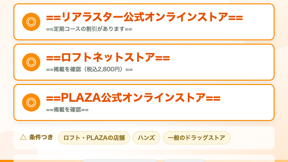 ビタテクトが買える場所